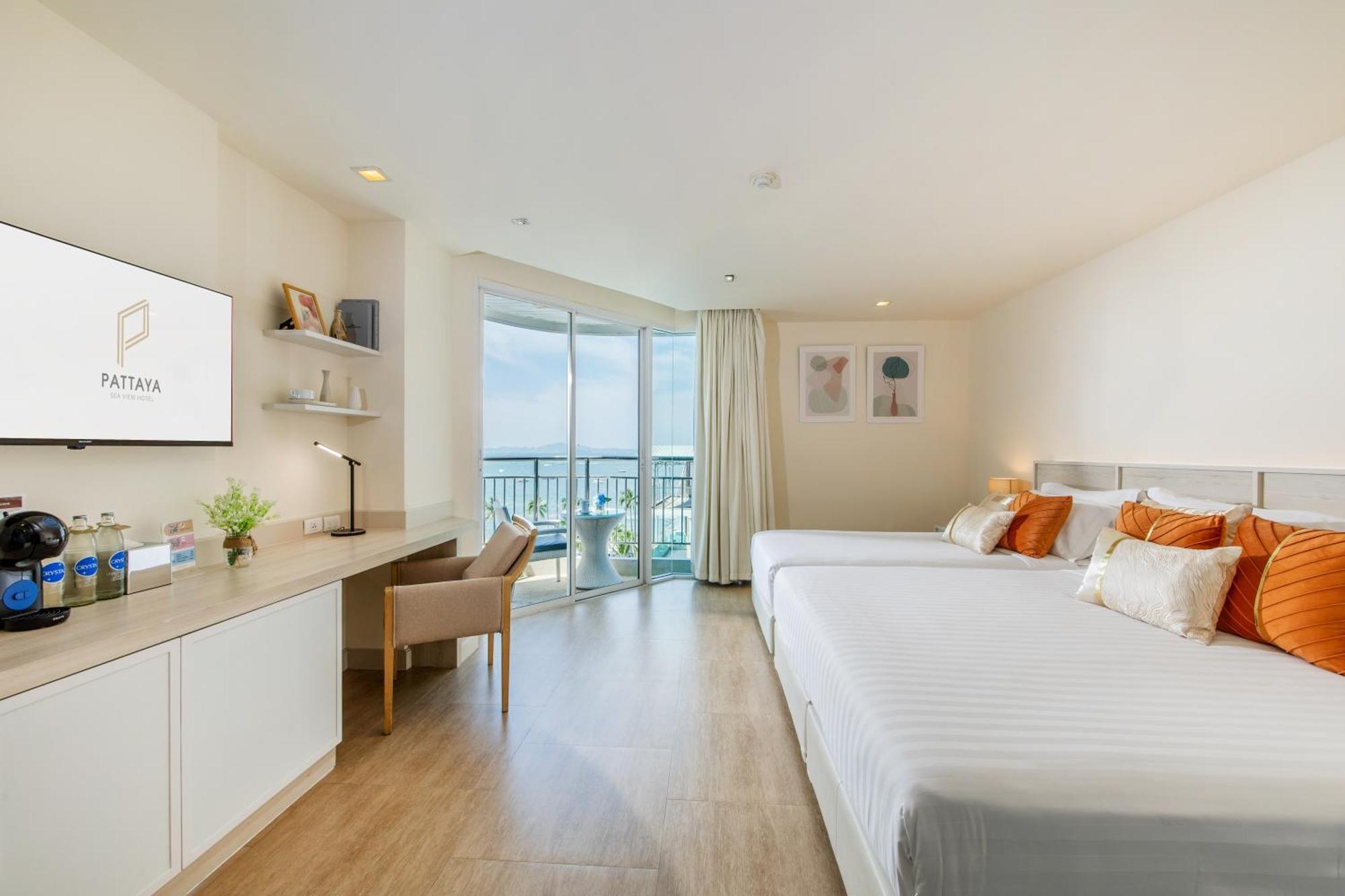 Pattaya Sea View Hotel - Sha Extra Plus חדר תמונה